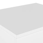 Classeur latéral à 2 tiroirs de 28 po – Charbon/Gris/Argent/Blanc, assemblage à 2 personnes