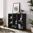 Meuble de rangement 7 cubes noir avec tiroir – Assemblage par 1 personne