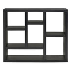 Meuble de rangement 7 cubes noir avec tiroir – Assemblage par 1 personne
