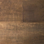 Bordure blanche et noire, buffet à 4 tiroirs en verre, bois massif, 1 pièce