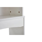 Meuble de rangement WC blanc – Montage 1 personne