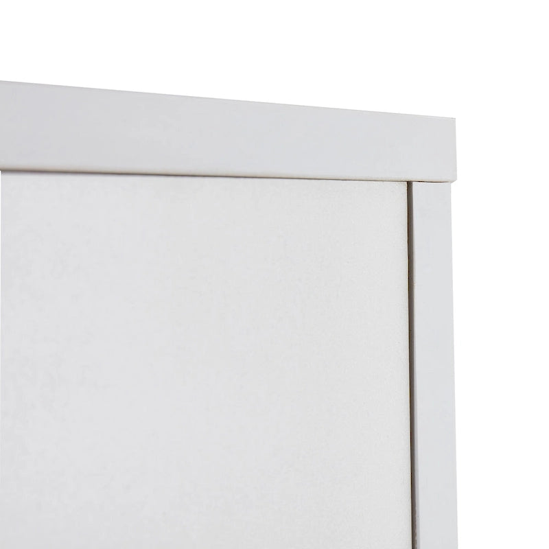 Meuble de rangement WC blanc – Montage 1 personne