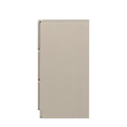Commode de rangement à 6 tiroirs marron/gris/gris foncé – Convient pour 1 personne
