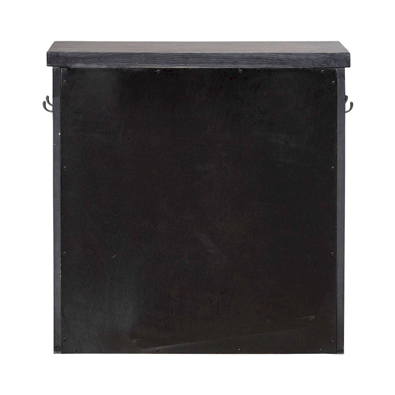 Mangeoire pour animaux avec tiroirs de rangement « Flea Market », blanc/gris anthracite – 1 animal