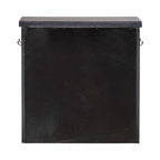 Mangeoire pour animaux avec tiroirs de rangement « Flea Market », blanc/gris anthracite – 1 animal