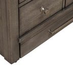 Mangeoire pour animaux avec tiroirs de rangement « Flea Market », blanc/gris anthracite – 1 animal
