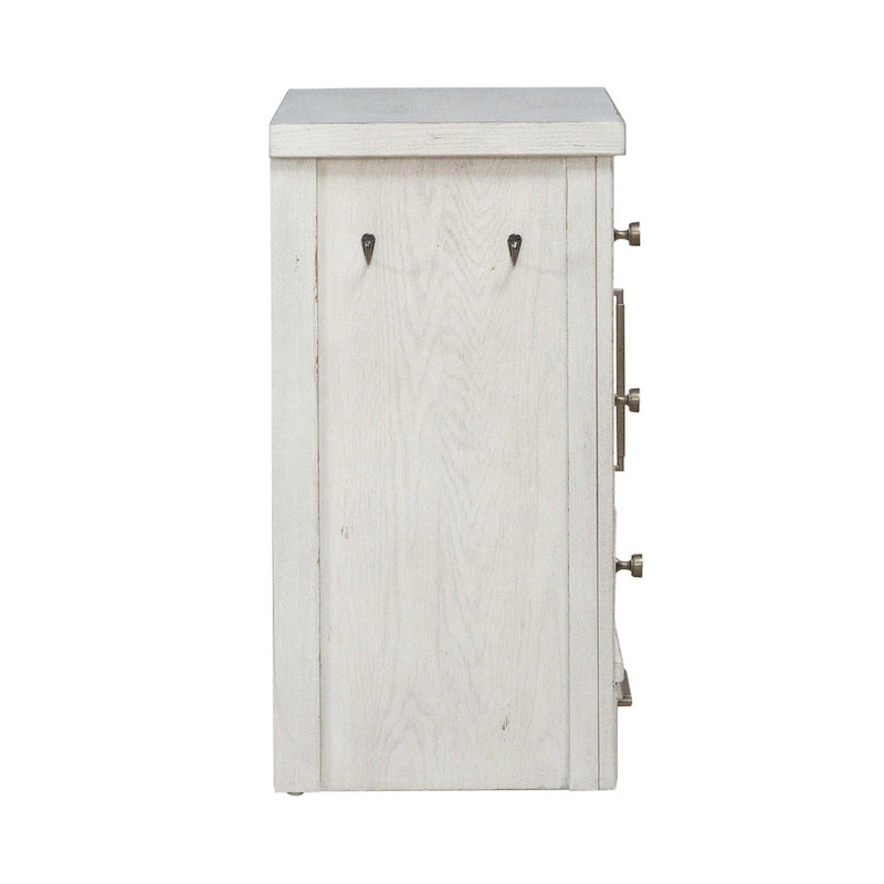 Mangeoire pour animaux avec tiroirs de rangement « Flea Market », blanc/gris anthracite – 1 animal