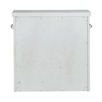 Mangeoire pour animaux avec tiroirs de rangement « Flea Market », blanc/gris anthracite – 1 animal