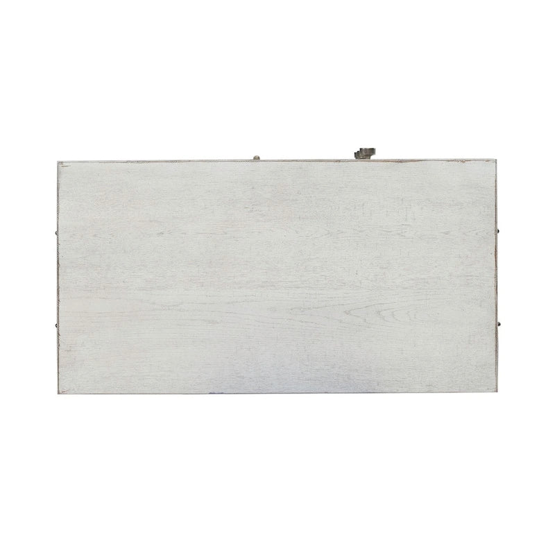Mangeoire pour animaux avec tiroirs de rangement « Flea Market », blanc/gris anthracite – 1 animal