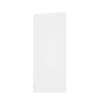 Commode en bois 4 tiroirs Blanc/Noir, Style Moderne Minimaliste, 1 unité